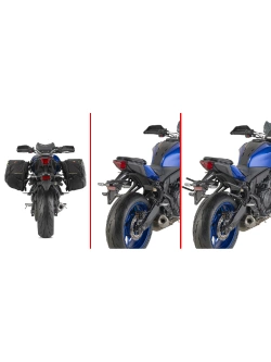 Specific Givi rapid release holder Remove-X for soft side bags for Yamaha MT-07 (18-)