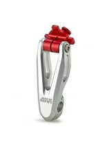 Universal anodized aluminium support GIVI to install GPS and smartphone holders 