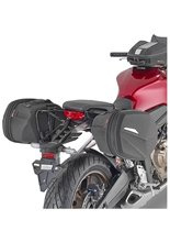 Specific Givi holder for Easylock® side bags, or soft side bags for Honda CB 650 R (21-)