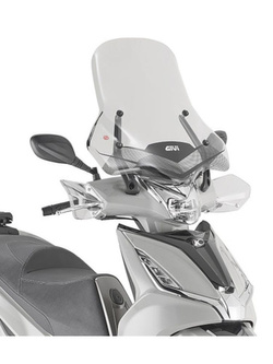 Specific screen GIVI for Kymco Agility 300 R16 (19-) transparent [D6114KIT kit is required to mount the screen]