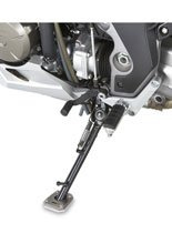 Specific Givi support to widen the surface support area of the original side stand for BMW F 850 GS Adventure (19-)