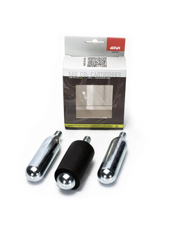 Set of three CO2 cans GIVI for the Tubeless Tyres Repair Kit (S450)