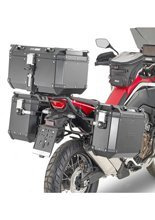 Specific Givi pannier holder PL One-Fit for Trekker Outback Monokey® Cam-Side configuration for Honda CRF1100L Africa Twin (20-)