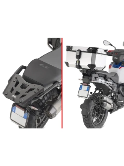 Stelaż pod kufer centralny Monokey GIVI BMW R 1300 GS Adventure (25-) czarny [mocowany na oryginalnym bagażniku]