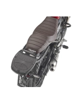 Specific Givi rear rack for Monolock® top case for Yamaha MT 125 (20-)