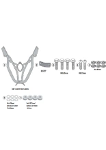 Stelaż centralny GIVI pod kufer Monokey®, Monolock® do BMW R 1300 GS (23-) czarny