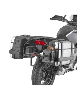 Specific pannier holder Givi PL ONE-FIT for Trekker Outback Monokey® Cam-Side for Triumph Tiger 1200 GT (22-)