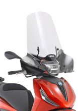 Specific screen GIVI for Piaggio Beverly 300/400 HPE (21-) transparent [A5616A kit is required to mount the screen]