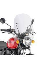 Szyba motocyklowa GIVI Royal Enfield Meteor 350 (21-) przezroczysta [bez mocowania]