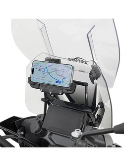 Fairing upper bracket Givi to be mounted behind the windshield to GPS-Smartphone holder for Honda XL 750 Transalp (23-) Fairing upper bracket Givi to be mounted behind the windshield to GPS-Smartphone holder for Honda XL 750 Transalp (23-)