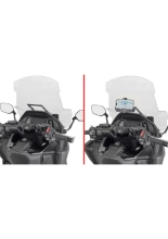 Fairing upper bracket Givi to be mounted behind the windshield to GPS-Smartphone holder for Honda XL 750 Transalp (23-)