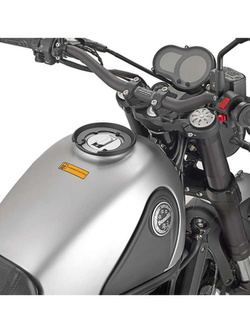 Specific flange GIVI BF34 for fitting the XS319 Tanklock bag Benelli Leoncino 500 / 800(17-22), 502 C (19-21), Keeway RKF 125 (18-21)