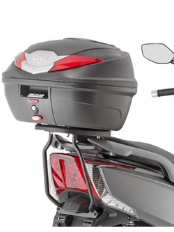 Rear rack Kappa for Monolock® Kymco G-Dink 300 (18-21) Rear rack Kappa for Monolock® Kymco G-Dink 300 (18-21)