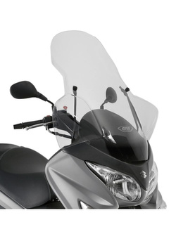 Szyba motocyklowa Givi do Suzuki Burgman 125-200 K7-K8-K9-L0-L1-L2-L3 (06-13)/ 125-200 ABS (14-21) przezroczysta [mocowanie w zestawie]