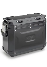 Kufer boczny GIVI Trekker Outback Evo 37 aluminiowy, srebrny [na lewą stronę; pojemność: 37 litrów]