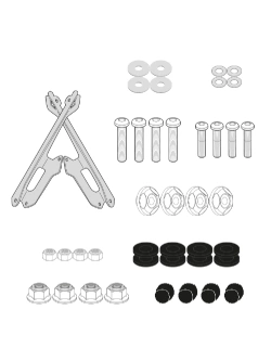 Specific fitting kit GIVI for 5142DT BMW CE 04 (22-)