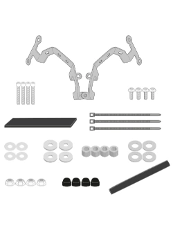Fitting kit GIVI A1200A for screen 2166A for Honda CB 750 Hornet (23)