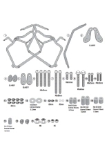 Specific pannier holder Givi for MONOKEY® or RETRO FIT side-cases KTM 390 Adventure (20-)