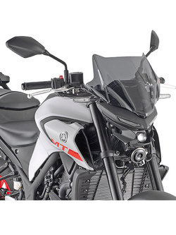 Specific Givi screen for Yamaha MT-03 321 (20-) smoked [fitting kit included]